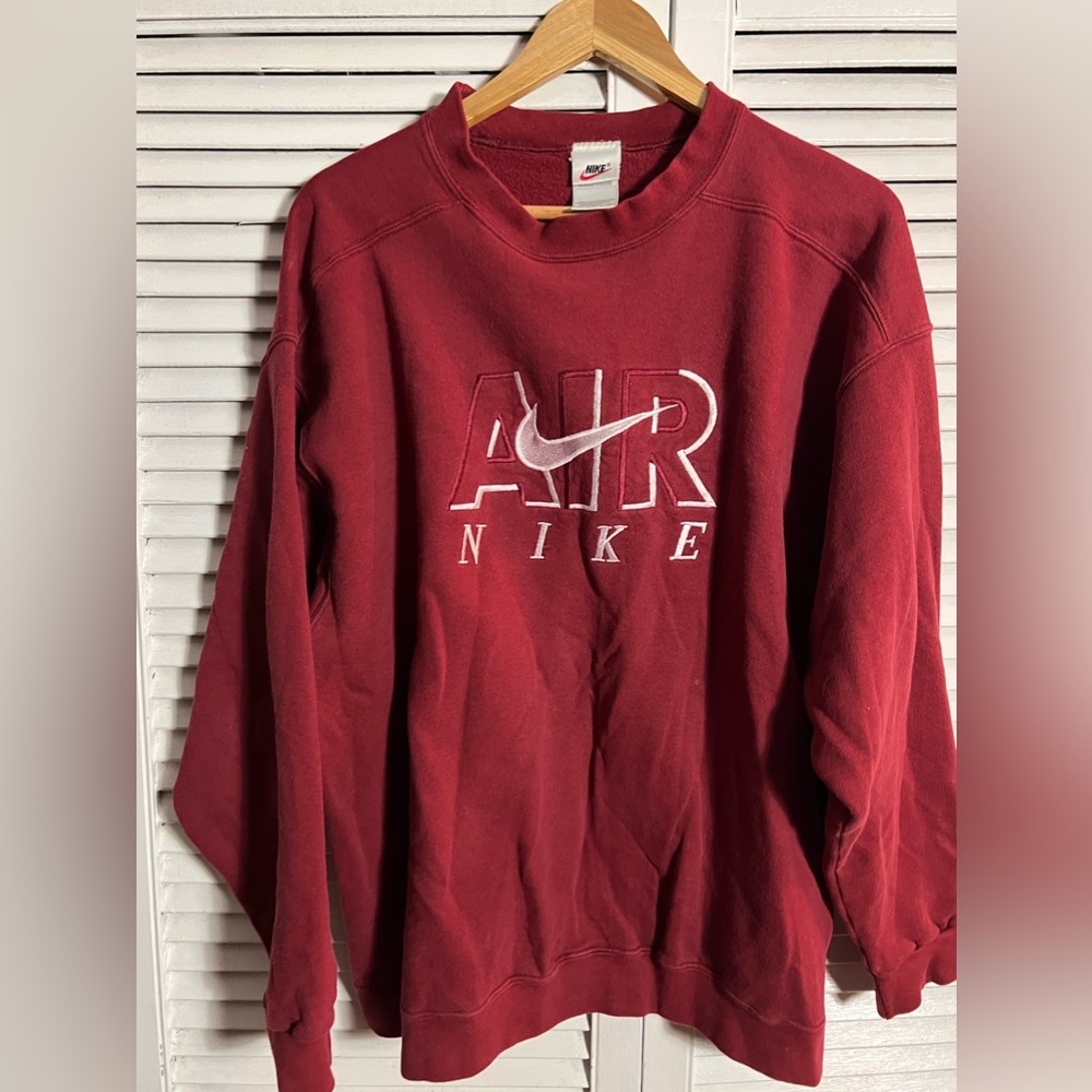 Vintage retro Nike crew neck sweater large